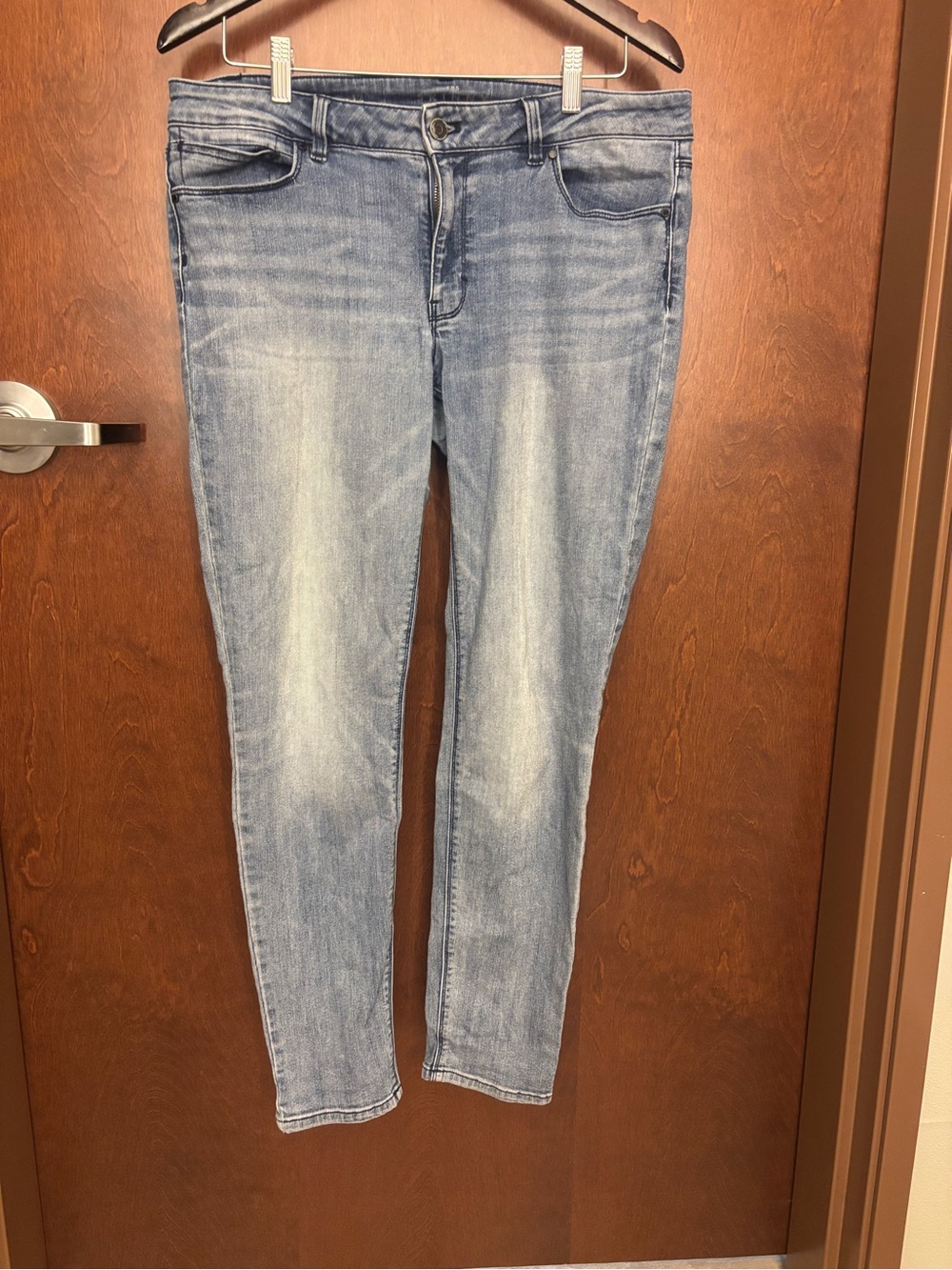 White House Black Market Light Blue Skinny Jeans
